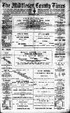 Middlesex County Times Saturday 01 November 1884 Page 1
