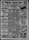 Middlesex County Times Saturday 29 October 1927 Page 1