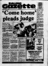 Middlesex County Times Friday 27 July 1984 Page 1