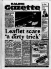 Middlesex County Times Friday 23 November 1984 Page 1