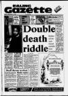 Middlesex County Times Friday 27 February 1987 Page 1