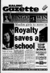 Middlesex County Times Friday 26 February 1988 Page 1