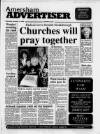 Amersham Advertiser Wednesday 14 November 1990 Page 1