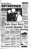 Amersham Advertiser Wednesday 25 September 1991 Page 1