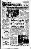 Amersham Advertiser Wednesday 18 November 1992 Page 1