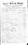 Central Somerset Gazette Saturday 01 January 1881 Page 1