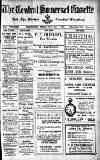 Central Somerset Gazette Friday 03 December 1926 Page 1