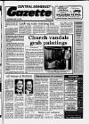 Central Somerset Gazette Thursday 18 May 1989 Page 1