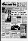 Central Somerset Gazette Thursday 01 June 1989 Page 1