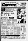Central Somerset Gazette Thursday 01 March 1990 Page 1