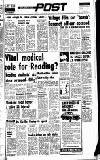 Reading Evening Post Monday 27 June 1966 Page 1