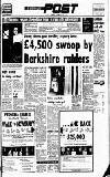 Reading Evening Post Monday 09 September 1968 Page 1