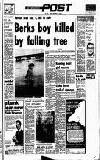 Reading Evening Post Monday 10 November 1969 Page 1