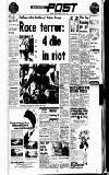 Reading Evening Post Tuesday 11 January 1972 Page 1