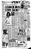 Reading Evening Post Saturday 28 January 1978 Page 1