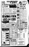 Reading Evening Post Wednesday 12 January 1983 Page 1