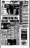 Reading Evening Post Tuesday 13 January 1987 Page 1