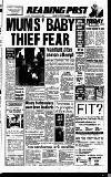 Reading Evening Post Friday 13 January 1989 Page 1