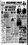 Reading Evening Post Tuesday 31 January 1989 Page 1