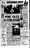 Reading Evening Post Friday 03 February 1989 Page 1