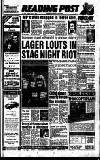 Reading Evening Post Friday 26 May 1989 Page 1