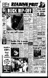 Reading Evening Post Friday 25 August 1989 Page 1