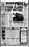 Reading Evening Post Monday 26 February 1990 Page 1