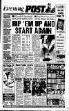 Reading Evening Post Wednesday 20 March 1991 Page 1