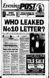 Reading Evening Post Thursday 13 February 1992 Page 1