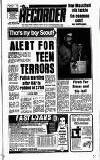 Mansfield & Sutton Recorder Thursday 10 October 1985 Page 1