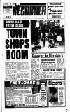 Mansfield & Sutton Recorder Thursday 12 December 1985 Page 1