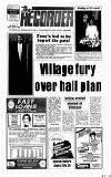 Mansfield & Sutton Recorder Thursday 27 March 1986 Page 1