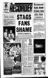 Mansfield & Sutton Recorder Thursday 09 October 1986 Page 1
