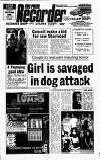 Mansfield & Sutton Recorder Thursday 18 January 1990 Page 1