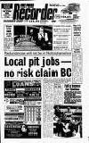 Mansfield & Sutton Recorder Thursday 31 May 1990 Page 1