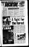 Mansfield & Sutton Recorder Thursday 11 October 1990 Page 1