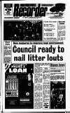 Mansfield & Sutton Recorder Thursday 18 April 1991 Page 1