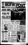 Mansfield & Sutton Recorder Thursday 19 March 1992 Page 1