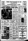 Hammersmith & Shepherds Bush Gazette Thursday 10 November 1966 Page 1