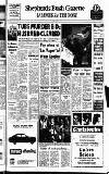 Hammersmith & Shepherds Bush Gazette Thursday 09 January 1975 Page 1