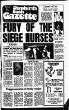 Hammersmith & Shepherds Bush Gazette Thursday 29 November 1979 Page 1
