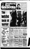 Hammersmith & Shepherds Bush Gazette Thursday 30 October 1980 Page 1