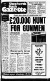 Hammersmith & Shepherds Bush Gazette Thursday 09 July 1981 Page 1