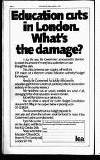 Hammersmith & Shepherds Bush Gazette Friday 28 September 1984 Page 18