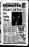 Hammersmith & Shepherds Bush Gazette Friday 26 October 1984 Page 1