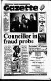 Hammersmith & Shepherds Bush Gazette Friday 28 February 1986 Page 1