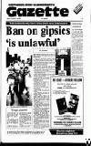 Hammersmith & Shepherds Bush Gazette Friday 22 August 1986 Page 1