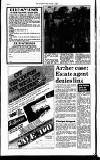 Hammersmith & Shepherds Bush Gazette Friday 31 October 1986 Page 14