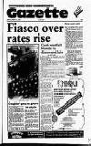 Hammersmith & Shepherds Bush Gazette Friday 13 March 1987 Page 1