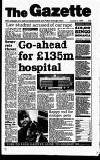 Hammersmith & Shepherds Bush Gazette Friday 06 January 1989 Page 1